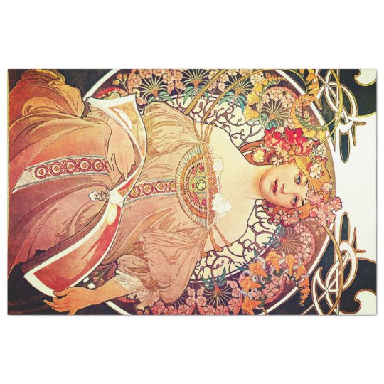 Art Nouveau Decoupage Paper